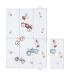 Ceba Baby Portable Baby Changing Mat Changing Mat for on the go washable 60x40 cm - Retro Cars Retro Cars