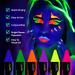 Nebulaglam 16 Colors UV Bodypainting Set | Neon Face Paint for Kids - Ideal for Fasching Carnival Halloween & Christmas - Buy Online on GoSupps.com