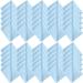 50 Pieces Microfiber Cleaning Cloths for Glasses 7 x 6 Inch Eyeglasses Cleaning Cloth Lens Glasses Cleaning Cloth for Electronics Glasses Screen Cell Phone and Laptop(Blue)