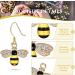 32pc Bee Charm Pendants with Rhinestone for Jewelry Making - DIY Craft Earring, Necklace, Bracelet - Buy Online on GoSupps.com