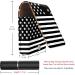 Travel Lipstick Organizer Case | Portable Makeup Bag with Mirror | American Flag Design | Shop Now - Buy Online on GoSupps.com