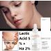 Lactic Acid 5% + Ha 2% Lactic Acid 5% Serum Hyaluronic Acid Serum for Face Lactic Acid Pore Minimizer Serum Face Serum for Women Hydrating Serum Skin Lightening Cream for All Skin Types - Buy Online on GoSupps.com