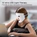 IBORRIA Led Face Mask Light Therapy Near infrared Red Light Therapy for Face Flexible Silicone Light Therapy Mask Red Light Therapy Mask for at Home Face Masks Skincare (Sleek White) - Buy Online on GoSupps.com