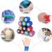 12 Roles Self-Adhesive Cohesive Bandage - Elastic Sports Wrap for Athletes | 6 Colors 5cm x 4.5m - Buy Online on GoSupps.com