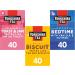 Taylors Tea Brew Selection | Breakfasty Toast & Jam Malty Biscuit Decaf Bedtime | Set of 3 | 40 Tea bags Each | Total 120 Tea bags - Buy Online on GoSupps.com