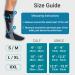 360 RELIEF Copper Compression Socks - Women & Men | Graduated Fit for Running, Nurses, Pregnancy | XXL Black - Buy Online on GoSupps.com