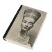 DeKulture Head of Nefertiti Daily Planner - 176 Pages (125gsm) Genuine Leather Spine Eco-Friendly Paper - Luxury Gift for Men & Women