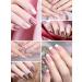 EBANKU 2 PCS Clear Silicone Nail Art Stamping Kit | Soft, Transparent Jelly Stamper for Manicure | 2 Styles - Buy Online on GoSupps.com