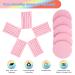 120 Pcs Luxiv Facial Sponge Compressed - Round Wash Face Sponges for Women - Exfoliating Makeup Removal Sponge (Pink) - Buy Online on GoSupps.com