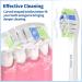 10 Pack White Replacement Brush Heads for Philips Sonicare Electric Toothbrushes - Buy Online on GoSupps.com