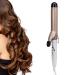 Hair Curler 32mm Hair Curling Iron Ceramic Prevent Scald Negative Ion Portable Hair Curler Wand Curling Tongs Ceramic Prevent Scald Ergonomic Handle Hair Curling Wand for Styling