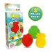 Shop Inkee Fruity Pack: 3 Fun Fruit Shaped Bath Bombs for Kids - Apple Strawberry & Pineapple with Jojoba Oil & Fruit Gum Aroma - Buy Online on GoSupps.com