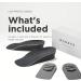Mendez Premium Height Increase Insole - Comfortable Shoe Lifts for Men & Women (Size 7-12) - Buy Online on GoSupps.com