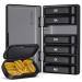 Auvon tablet box 7 days pills 7 days with large separate subjects easy -to -open portable medication box for vitamins fish oil medication nutritional supplements etc.