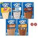Pop Tarts Frosted Toaster Pastries, Eggo Maple Flavor, Cookies & Creme, Frosted Chocolate Fudge, Brown Cinnamon Sugar, and Smores, 13.5 Ounce (Pack of 5) - with Two Make Your Day Lollipops