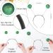 YUXIANLB Alien Headband for Adults Women Glitter Alien Costome Accessories Alien Antenna Headband for Space Theme Party Costume Outfit(Green) - Buy Online on GoSupps.com