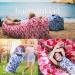 Huemankind Camo Inflatable Lounger: Upgrade Your Camping, Pool, and Festival Gear - Portable Blow Up Couch, Hiking Chair, Inflatable Sofa - Pink - Buy Online on GoSupps.com