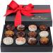 Hazel & Creme Cookies Gift Box - Valentines Chocolate Gifts - Anniversary Food Gift - Gourmet Food Gift for Him & Her - Chocolate Cookie Gift Basket - Holiday  Corporate  Birthday Gift (Large Gift Box) 12 Count (Pack of 1) - Buy Online on GoSupps.com