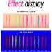 Colored Eye Liner Set UV Fluorescent 12 Colors Liquid Liner Waterproof Quick-Drying Long-Lasting Highly Pigmented Festival Accessories for Music Festivals - Buy Online on GoSupps.com
