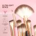 Shop Docolor 15-Piece Eye Makeup Brush Set - Pink Eyeshadow Eyeliner & Blending Brushes for Flawless Application | International Shipping Available - Buy Online on GoSupps.com