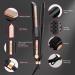 SKIMI Airflow Styler - Titanium Flat Iron & Curling Iron with Dual Voltage 5 Temps & Auto Off - Professional Hair Straightener with Cooling Air Vents - Buy Online on GoSupps.com