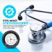 Nurse Stethoscope Watch - Lightweight Metal Frame Attaches to Stethoscope Ideal for Medical Professionals - International Shipping Available - Buy Online on GoSupps.com