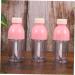 UKCOCO Flacons De Gloss L vres Vides 10 Pi ces Petite Taille Transparent Plastique Pour Femmes Voyage Facile Contenant Brillant L vres Rose - Buy Online on GoSupps.com