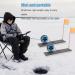 Buy Ice Angel Flags Marking Rods - 2-Piece Ice Fishing Flags Portable & Automatically Floating for Winter Adventures - Buy Online on GoSupps.com