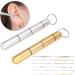 Stainless Steel Ear Wax Cleaner Tool Kit - 12pcs/2sets for Home & Salon Use - Portable Ear Pick Set for Ear Curette - Buy Online on GoSupps.com
