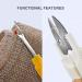 2-Piece Seam Ripper and Thread Remover Kit for Sewing - Sharp Stitch Unpicker with Ergonomic Handles - Buy Online on GoSupps.com