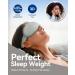 Weighted Eye Mask for Sleeping | Blackout Sleep Mask for Men & Women | FACEMOON Memory Foam 3D Contoured Eye Covers | Travel Essentials & Meditation Blindfold (Gray - Buy Online on GoSupps.com