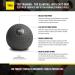TRX Training Slam Ball 10lbs - Easy-Grip, Durable Rubber Shell - Buy Online on GoSupps.com