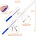 Fousenuk 12-Pack Cat Toys - Extendable Fishing Rod with Springs for Intelligent Play - 31cm to 83cm - Perfect for Cat Employment - Buy Online on GoSupps.com
