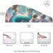 Super Absorbent Mermaid Hair Towels 2 Pack | Quick Dry Turbans for Women & Girls - Buy Online on GoSupps.com