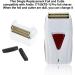 Pack of 2 Pro Shaver Replacement Foil & Blades for Andis 17150 (TS-1) - ProFoil Lithium Compatible - Buy Online on GoSupps.com