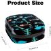 Fish Bone Print Sanitary Napkin Storage Bag | Portable Period Kit Pouch | Menstrual Cup Pad Pouch for Women/Girls - Color 11 - Buy Online on GoSupps.com