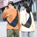 Peicees Sling Bag | Shoulder Backpack with Multiple Pockets for Outdoor Activities | Black - Buy Online on GoSupps.com