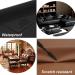 Leather Repair Patch Tape Adhesive Kit for Sofa, Car Seats, Handbags - 4x60 Black - Buy Online on GoSupps.com