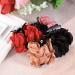 4 Large Hair Claw Clips - Rose Hair Jaw Barrettes for Women & Girls - Best International Shipping - Buy Online on GoSupps.com