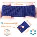 Kids Motion Sickness Bands - 2 Pack Pink Royal Blue Children's Wristbands for Nausea Relief - Non-Drowsy Acupressure Treatment - Buy Online on GoSupps.com