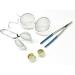 Jewelry Cleaning Tools Set - Ultrasonic Steam Accessories with PVC Tweezer, Stainless Baskets & Wiping Towel - Buy Online on GoSupps.com