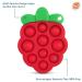 Buy Juicy Raspberry Silicone Baby Teether | 100% Safe Sensory Toy - RaZbaby - Buy Online on GoSupps.com