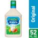 Hidden Valley Original Ranch Salad Dressing & Topping 52oz - Gluten Free & Keto-Friendly - Buy Online on GoSupps.com