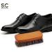 Stone and Clark Premium Horsehair Shoe Brush - 100% Horse Hair Bristles - Beech Wood Handle - Perfect for Leather Polish - Buy Online on GoSupps.com