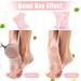 3 Pairs Aloe Moisturizing Spa Gel Socks Set | Hydrating Dry Feet | Non-Slip Lotion Infused | Repair Cracked Heels | for Women Men (Pink Blue Gray) - Buy Online on GoSupps.com