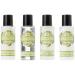 AAA Floral Travel & Gift Collection - 4 x 50 ml Shower Gel Body Lotion Shampoo & Conditioner (Lily of the Valley) - TSA Approved Sizes for International Shipping - Buy Online on GoSupps.com