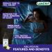 Liquid Melatonin 115ml - Sugar Free - Sleep Aid - Maximum Absorption - Great Taste - Vegan - GMO Free - Gluten Free - Made in Canada - Buy Online on GoSupps.com