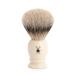 M HLE shaving brush - Classic series - silvertip badger L - precious resin ivory