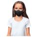 Bloch unisex child Soft Stretch Reusable (Pack of 3), Black, Kids Face Mask, Black, 3 Count Pack 1 US