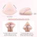 MEM Triangle Powder Puff - 8 Pcs Soft Velour Makeup Puffs for Face Powder Application | Wet & Dry Use Makeup Sponge Tools in Skin-Friendly Black&Nude - Buy Online on GoSupps.com